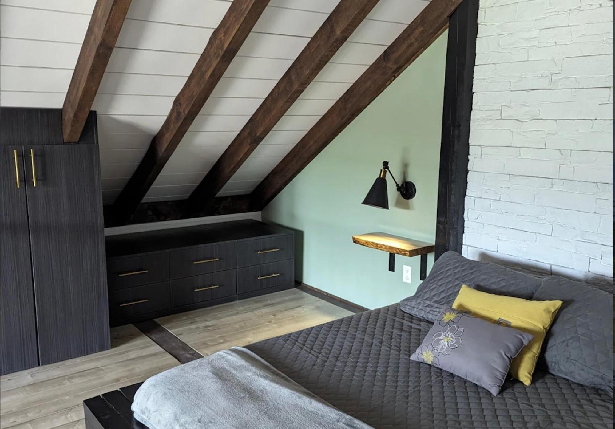 Les Chalets Double K # 3 Saint-Alexis-des-Monts Bagian luar foto