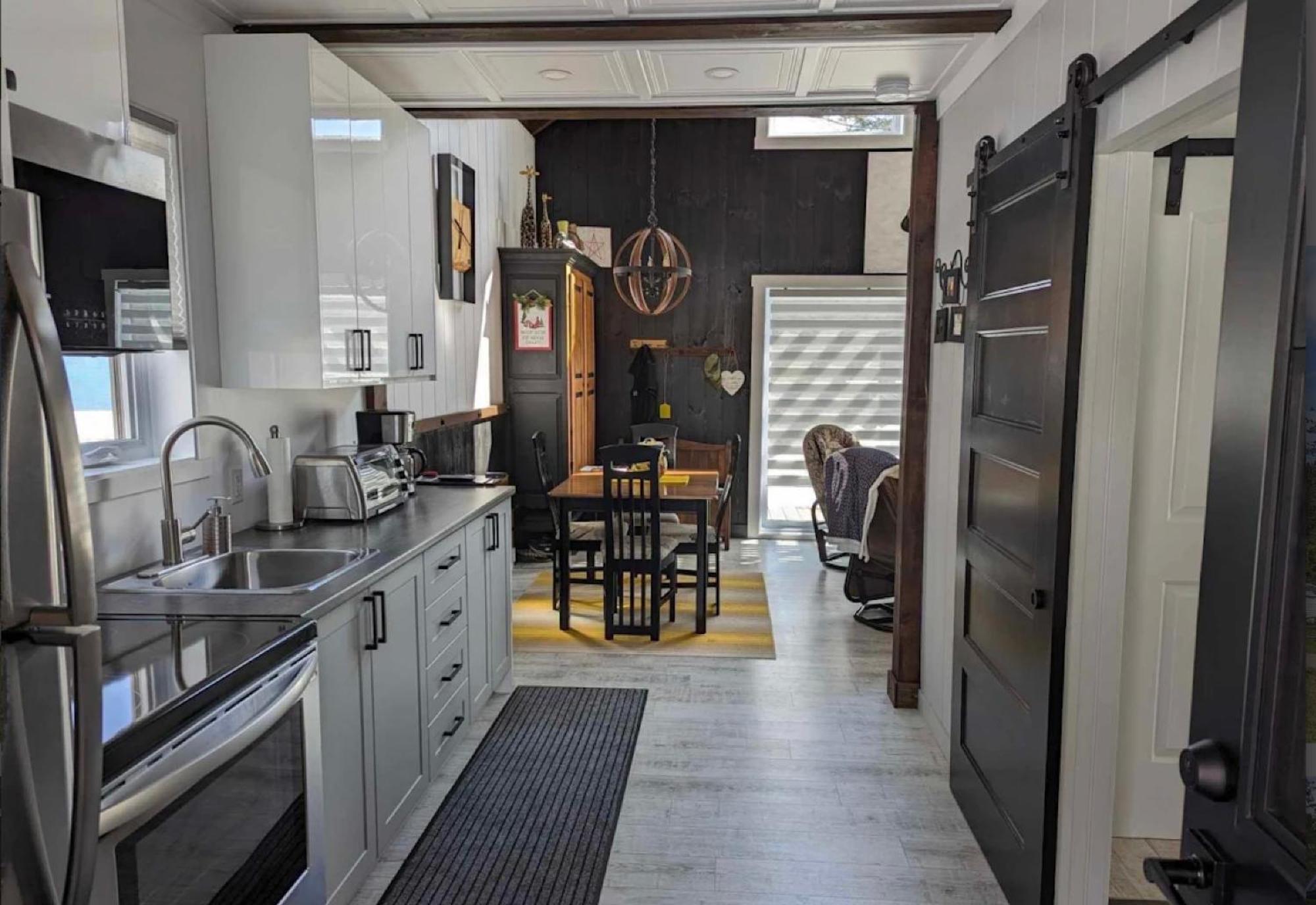 Les Chalets Double K # 3 Saint-Alexis-des-Monts Bagian luar foto