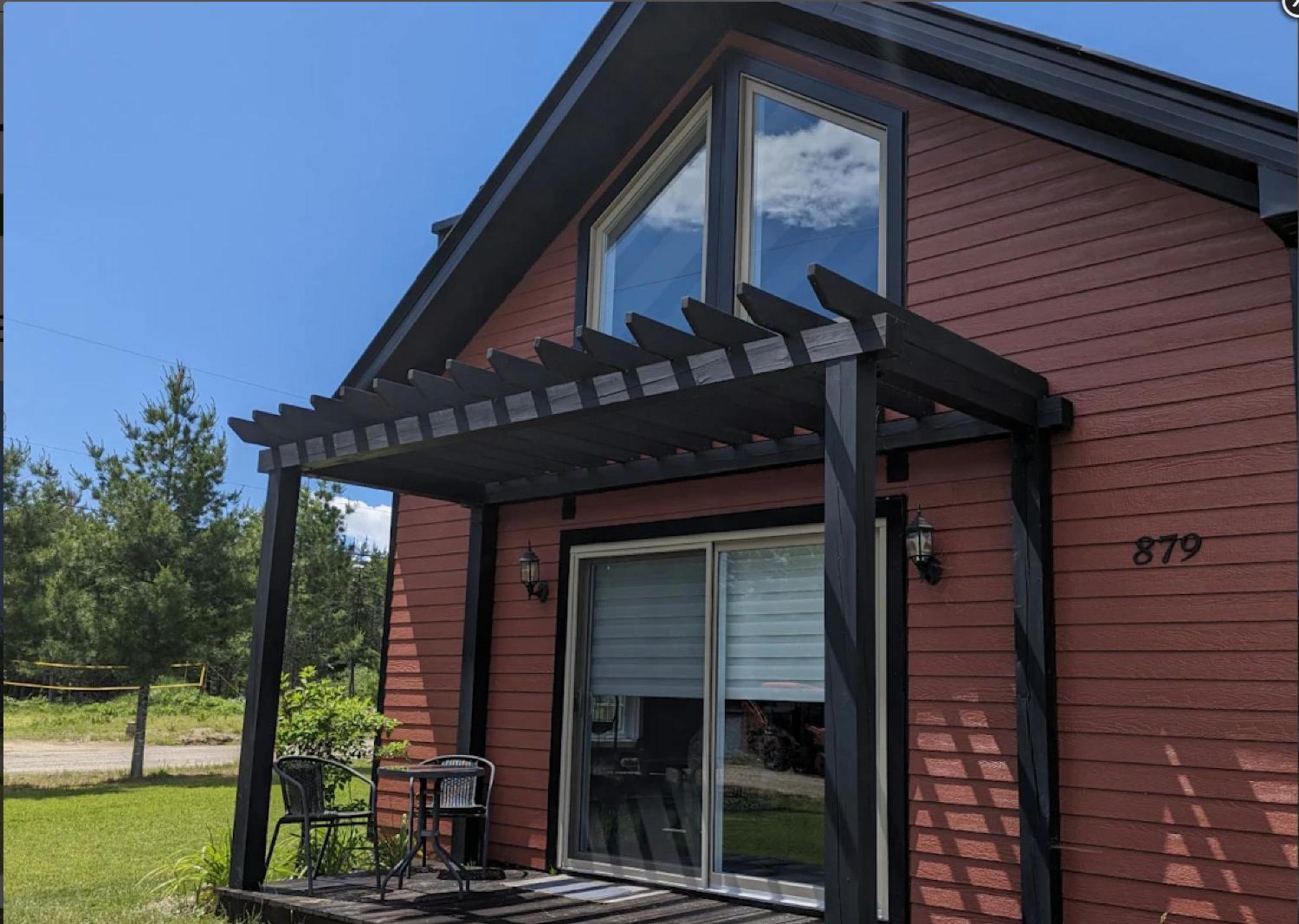 Les Chalets Double K # 3 Saint-Alexis-des-Monts Bagian luar foto